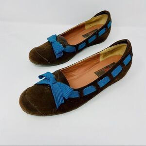 Peter Kent - Brown Slip-Ons w/ Bows (8)